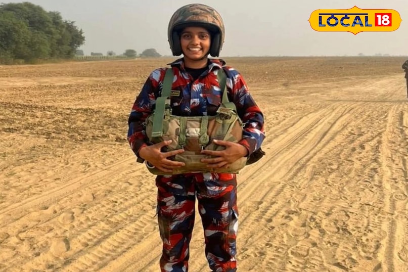 1250 फीट ऊंचाई से कूदकर पूरी की पैराट्रपिंग ट्रेनिंग