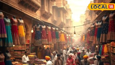 जैसलमेर में सस्ती राजपूती पोशाकें . Cheap Rajputi Dress Market in Jaisalmer