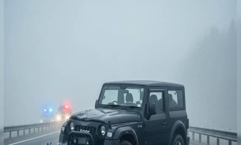 | Jaipur Thar Accident | Cricketer Bhavya Chaudhary |