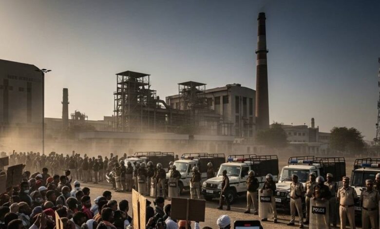 हनुमानगढ़ एथेनॉल फैक्ट्री बवाल, टिब्बी में आज होगी महापंचायत, इंटरनेट सेवा की शटडाउन, 500 पुलिसकर्मी तैनात