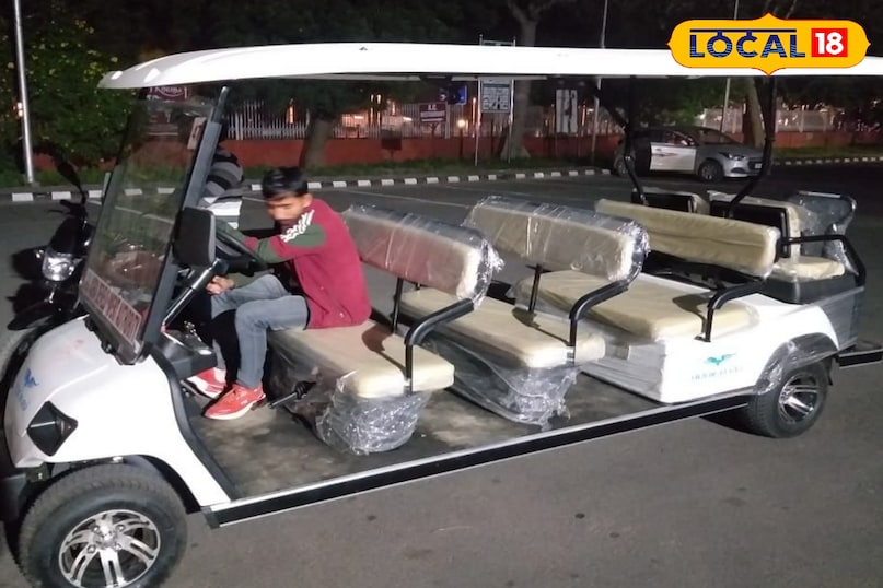 गोल्फ कार्ट के समय तिपिहिया वाहनों की एंट्री रहेगी बंद