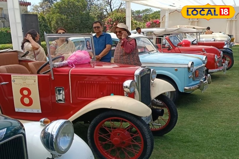 जयपुर में हर साल होता हैं विंटेज कारों का एग्जिबिशन 