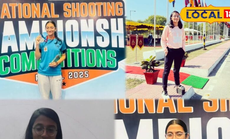 Bhilwara girl silver medal | National Shooting Championship 2025 | Rajasthan shooting news | Bhilwara sports news | 68th National Shooting Championship result
