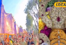 Khatu Shyam Ji | KhatuShyam Ji Nishan | 301 feet long nishan | biggest nishan Khatu | Khatu Shyam devotees | Nishan Yatra Khatu