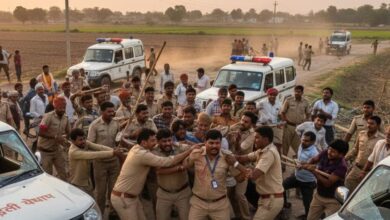 रेनवाल विजिलेंस टीम पर हमला