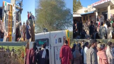 पुष्कर में बड़ा हादसा! यात्रियों से भरी बस पलटी, 20 से अधिक घायल, गंभीर स्थिति में कई रेफर