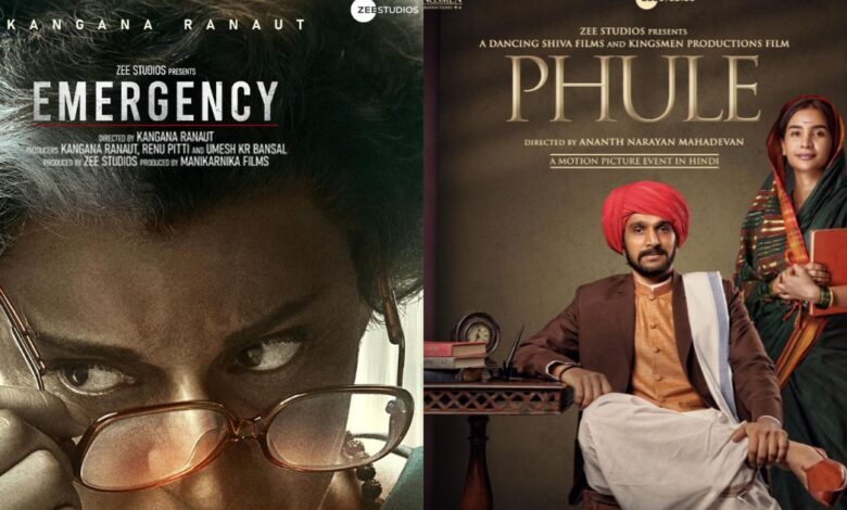 2025 में इमरजेंसी, द डिप्लोमैट, केसरी 2, फुले की सच्ची कहानियां