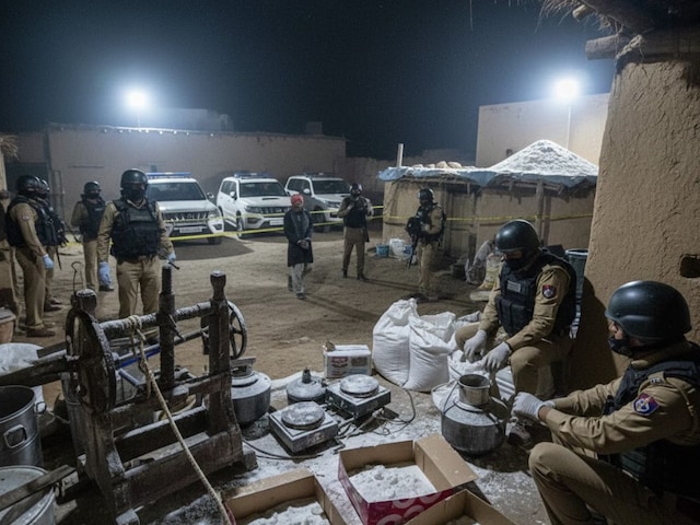 बाड़मेर: केक के डिब्बों में सप्लाई की जाती थी एमडी ड्रैग, खेतों में तैयार होता