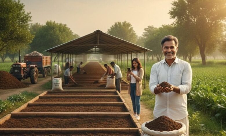 Business Idea। Low investment business। Organic farming। Organic Fertilizer Startup- केंचूआ देगा कमाकर! बस ₹50 हजार लगाएं और घर बैठे कमाएं ₹10 लाख सालाना