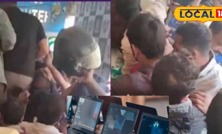 Hyderabad cheap laptop sale | Dilsukhnagar viral video | 4000 rupees laptop Hyderabad | Hyderabad stampede news | Dilsukhnagar crowd chaos | Hyderabad public panic video