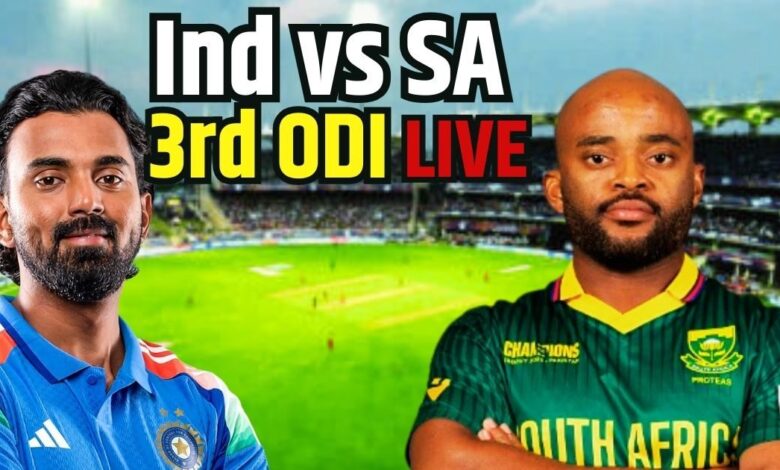IND vs SA 3rd ODI Live Score: डिकॉक ने ठोकी फिफ्टी, साउथ अफ्रीका की पारी संभली, भारत को विकेट की तलाश