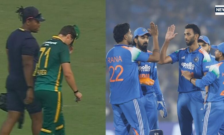 Nandre Burger Injured: रायपुर वनडे के दौरान आई बुरी खबर, स्टार पेसर चोटिल, तीसरे मुकाबले से हो सकता है बाहर