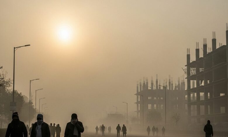 Noida Becomes Most Polluted City AQI 330 Turns Air Toxic Know How to Protect Yourself at Night,नोएडा में प्रदूषण बढ़ा: एयर क्वालिटी इंडेक्स 330, सेहत पर असर