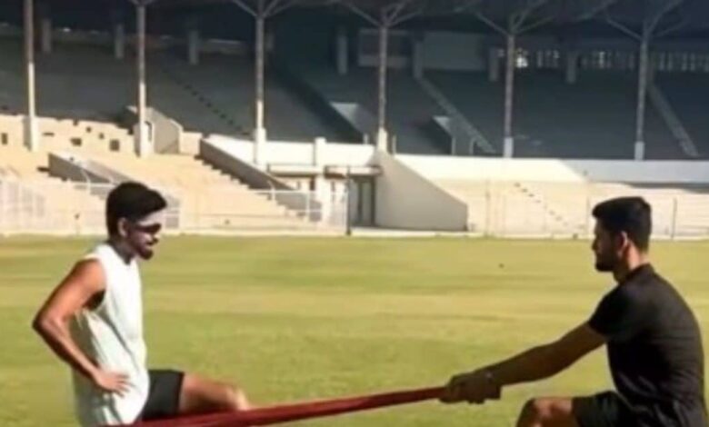 Shreyas iyer eyes on comeback team india: VIDEO: वापसी को तैयार श्रेयस अय्यर... चोट से उबरकर शुरू की प्रैक्टिस