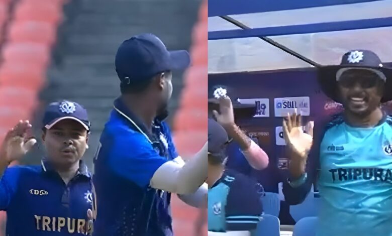 Tripura beat first time Delhi in SMAT: सैयद मुश्ताक अली ट्रॉफी में त्रिपुरा ने दिल्ली को पहली बार हराया