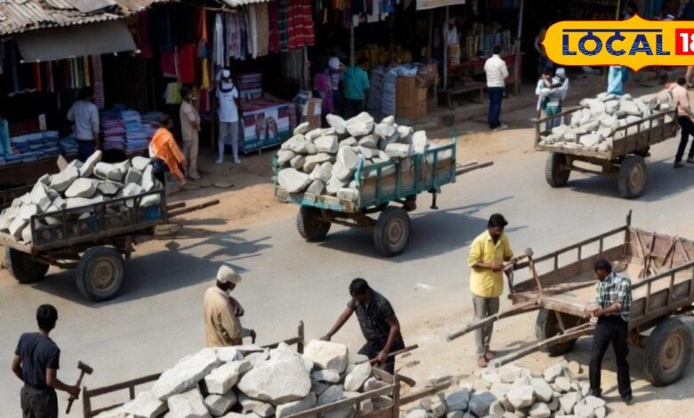अजब-गजब: रेगिस्तान में पत्थरों का बाज़ार, जहां सड़क किनारे बिकता है...