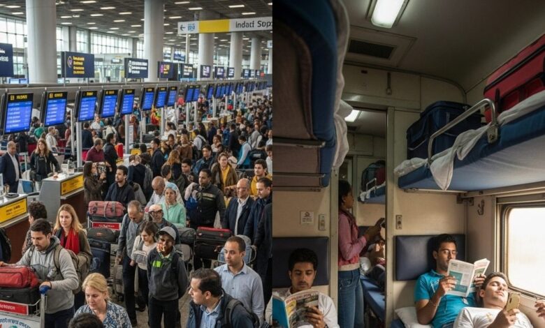 इंडिगो क्राइसिस के बीच दिल्‍ली से गुजरात और मुंबई से हरियाणा जाना हुआ आसान, स्‍पेशल ट्रेन चलेंगी