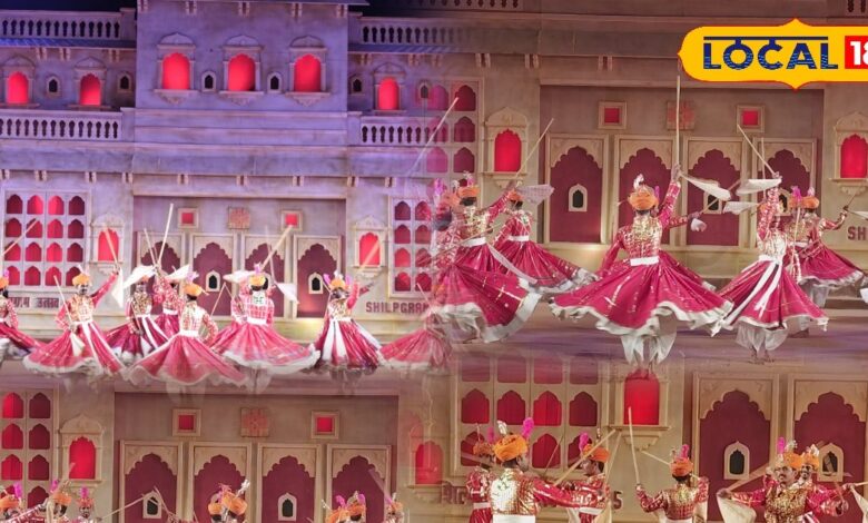 उदयपुर महोत्सव में गैर नृत्य की धूम