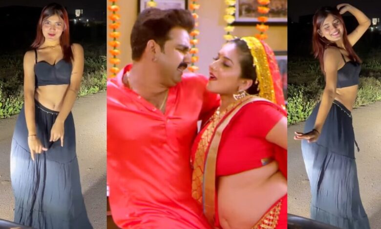 एक तरफ पवन सिंह का भोजपुरी गाना, दूसरी ओर रात में बीच सड़क पर इस लड़की के डांस का VIDEO – News18 हिंदी