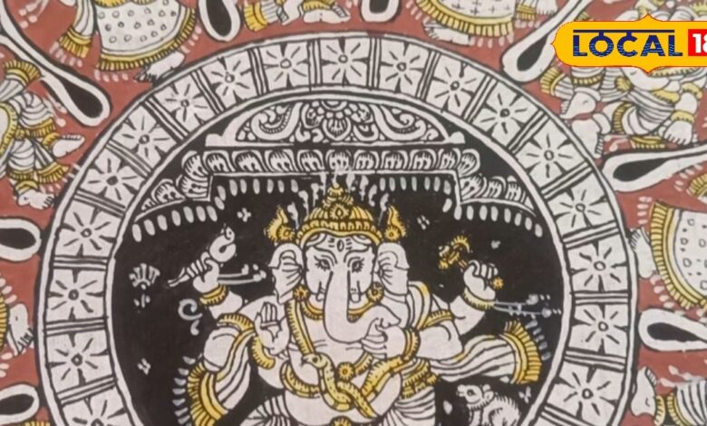 केले के पत्ते पर बनी पेंटिंग की जयपुर में जबरदस्त डिमांड, देखें पट्टचित्र कला की खास झलक