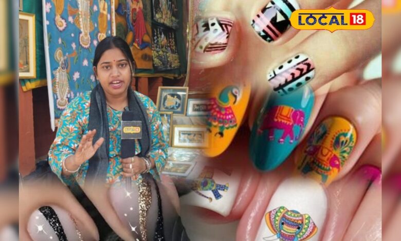 गिलहरी के बालों से बने ब्रश से नाखूनों पर उकेरी जा रही मिनिएचर कला, आप भी देखें ये वायरल वीडियो