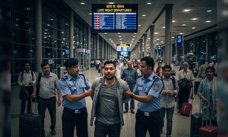 जयपुर एयरपोर्ट पर हाई-वोल्टेज एक्शन! एयरएशिया फ्लाइट से उतरते ही वांटेड अमनदीप शेरगिल गिरफ्तार