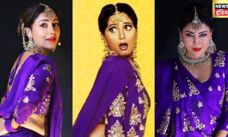 टीवी की 'सीता' ने रीक्रिएट किया माधुरी का गाना 'दीदी तेरा तेवर दीवाना', हूबहू निशा जैसा लुक