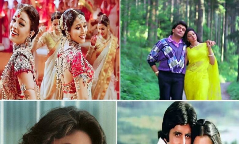 टूटे सेट पर फिल्माए 3 गाने, तीनों बन गए आइकॉनिक सॉन्ग, तीनों फिल्में निकलीं सुपरहिट, तरसता रहा मन - Amitabh bachchan Don madhuri dixit tezaab movie ek do teen lyrics 3 bollywood iconic songs filmed on broken sets all turn superhit sridevi nagina film