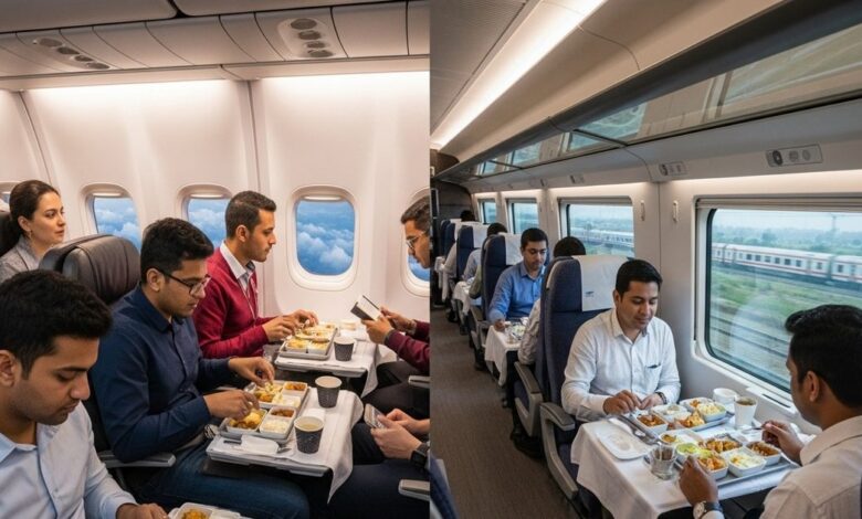 ट्रेन में एयर लाइन जैसे खाने के लिए आपको कितने रुपये चुकाने होंगे, नहीं पता, तो यहां जान लो