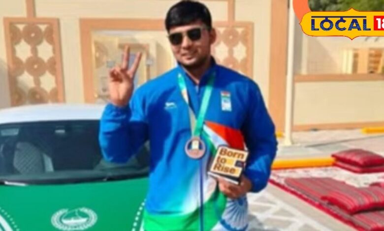 डेढ़ साल में खोई आंखों की रोशनी, लेकिन हौसले से जीते कई मेडल, धौलपुर के प्रवीण ने दुबई में रचा इतिहास