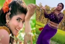 नागिन सी बलखा के किया खेत में मदमस्त डांस, अंजलि चौहान ने रीक्रिएट किया ट्विंकल खन्ना का गाना