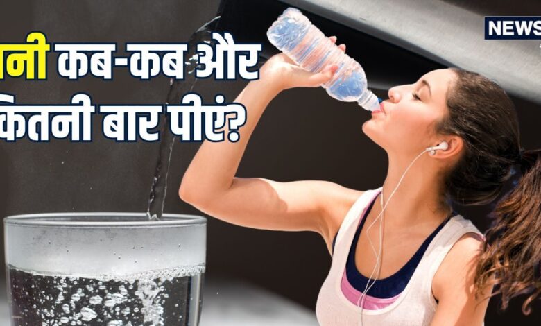 पानी दिन में कितनी बार और कब-कब पीना चाहिए? अक्सर लोगों में होती है कंफ्यूजन, आयुर्वेद से जान लीजिए सही समय