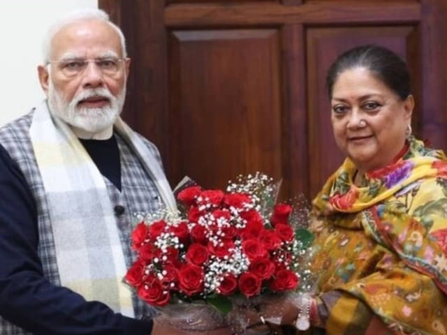 भजनलाल सरकार कर रही 2 साल पूरे, वसुंधरा राजे ने की पीएम मोदी से मुलाकात