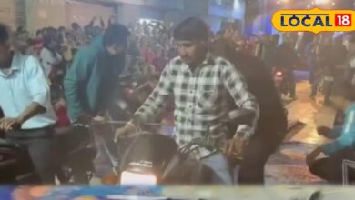 मानव ताकत का हैरतअंगेज नजारा! महेंद्र जोशी ने 55 सेकंड तक रोकीं चार बाइक्स