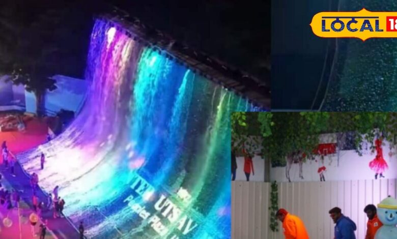 यहां है दुबई जैसा झरना, अंटार्कटिका जैसा आइसलैंड! हैदराबाद का विंटर फेस्टिवल देख विजिटर्स हैरान