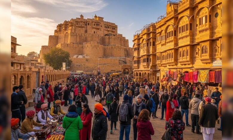 रेगिस्तान में लग्जरी का तड़का! नए साल पर जैसलमेर के होटल-रिसॉर्ट फुल, सैम सैंड ड्यून्स बना सेलिब्रेशन हब