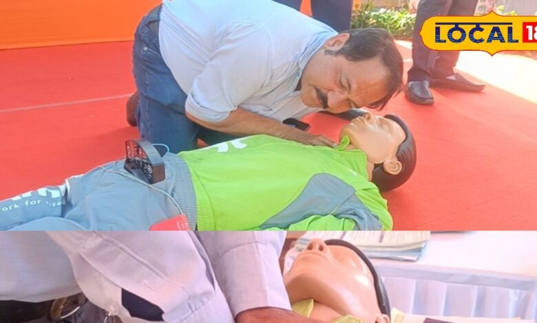 सड़क, घर या स्टेशन कहीं भी आ सकता है हार्ट अटैक, यहां सीखें 5 मिनट की जान बचाने वाली तकनीक