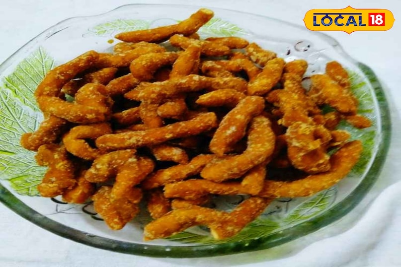 सर्दियों में छा गई देसी गुड़ सेव, बिना मशीन बनी हेल्दी और एनर्जी से भरपूर स्नैक