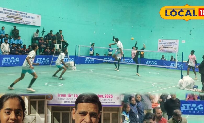 सिर और पैरों से खेला जाने वाला सेपक टकरा पहली बार जोधपुर में, नए खेल को देखने उमड़े दर्शक