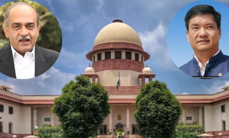 सुप्रीम कोर्ट ने मानी प्रशांत भूषण की डिमांड, फिर बड़ा खुलासा, CM की फैमिली को 146 सरकारी ठेका, जज साहब भी भौंचक - arunachal Pradesh cm pema khandu family got 146 government contracts supreme court surprised senior advocate Prashant Bhushan