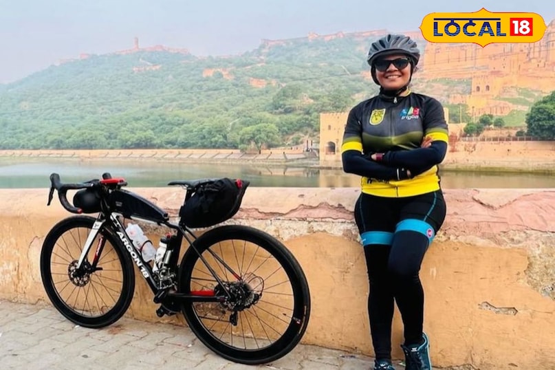 पहाड़ी, रेतीले और दुर्गम पर साइकिलिंग करती हैं रेणु सिंघी 
