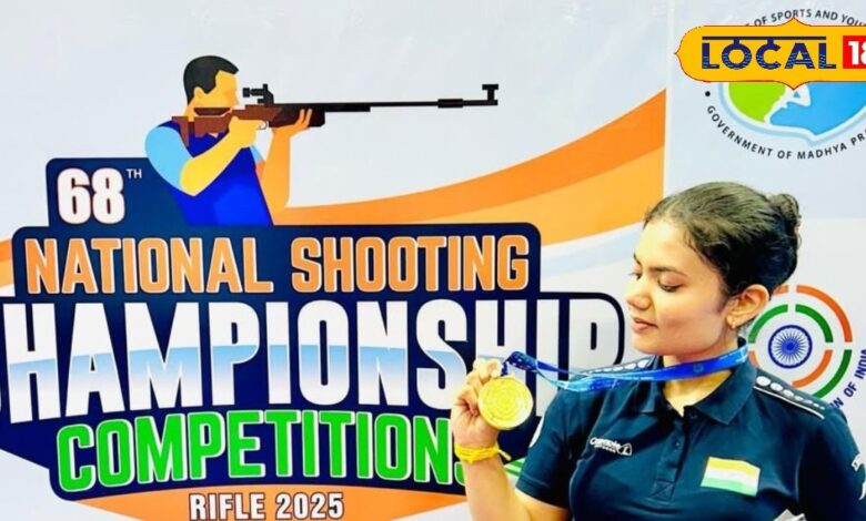बंदूक उठाते ही गोल्ड पर साधती हैं निशाना, जयपुर की इस खिलाड़ी ने नेशनल शूटिंग चैम्पियनशिप में फिर जीता गोल्ड 