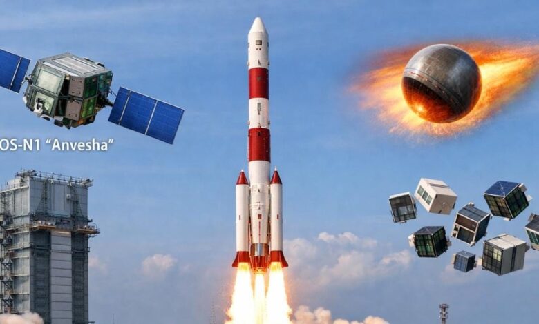 Anvesha Satellite Launch Date | ISRO PSLV-C62 Mission Launch | अन्वेषा सैटेलाइट: अंतरिक्ष में भारत का सबसे ताकतवर जासूसी कैमरा! इसरो के PSLV-C62 मिशन की लॉन्च डेट तय