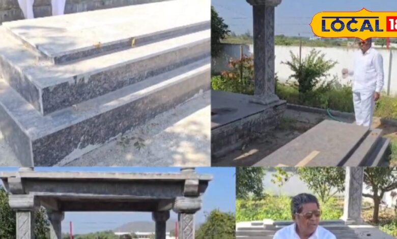 Luxury Grave India | Elderly Man Built Own Grave | Unique Death Story | Expensive Grave News | Indian Human Interest Story | Old Age Life Story | Death Preparation India | Emotional Story Hindi | Viral News Story