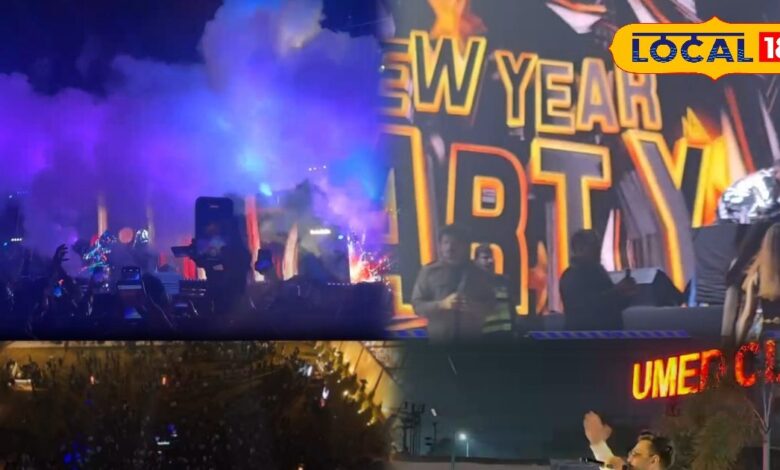 अरेबियन थीम की शान में सजी यादगार रात, 12 बजते ही जोधपुर ने किया 2026 का भव्य और जोशीला स्वागत