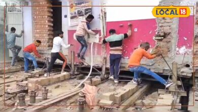 न दरार...न टूट! देखते ही देखते 4 मंजिला मकान 35 फीट पीछे खिसका, लोग रह गए दंग