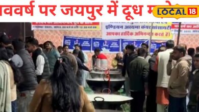 नववर्ष की संध्या में दूध महोत्सव में डूबा जयपुर, 500 जगहों पर लोगों को पिलाया गया लाखों लीटर दूध 