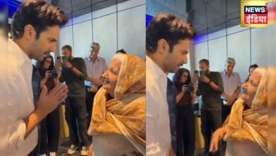 परमवीर चक्र होशियार सिंह की पत्नी से मिली शाबाशी, तो इमोशनल हुए वरुण धवन! – News18 हिंदी