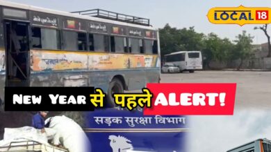 पाली में बसों पर कार्रवाई