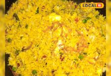 बासी चावल फेंकने से पहले देख लें ये रेसिपी, 10 मिनट में तैयार मटर वाला एग राइस